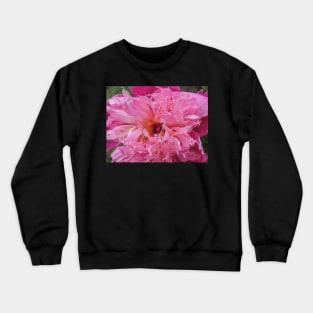 Pink peony Crewneck Sweatshirt